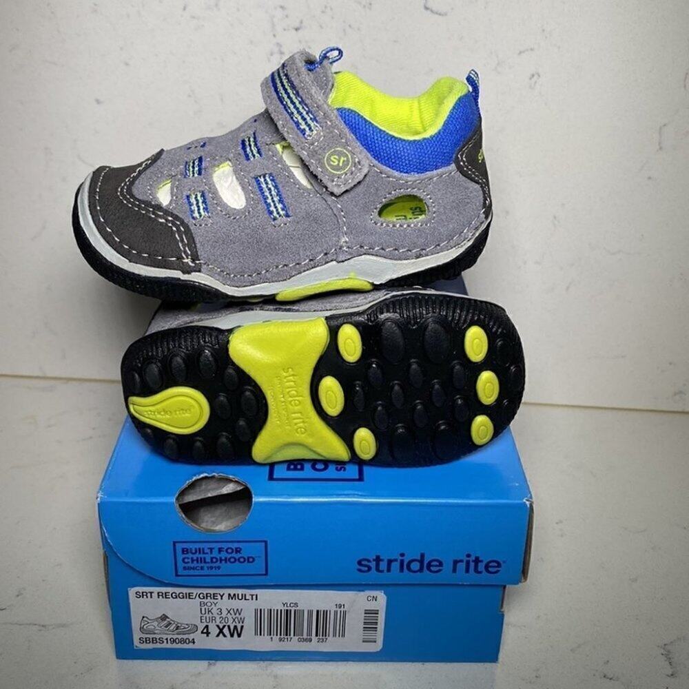 STRIDE RITE Srt Reggie Sneaker - - Picture 3 of 5